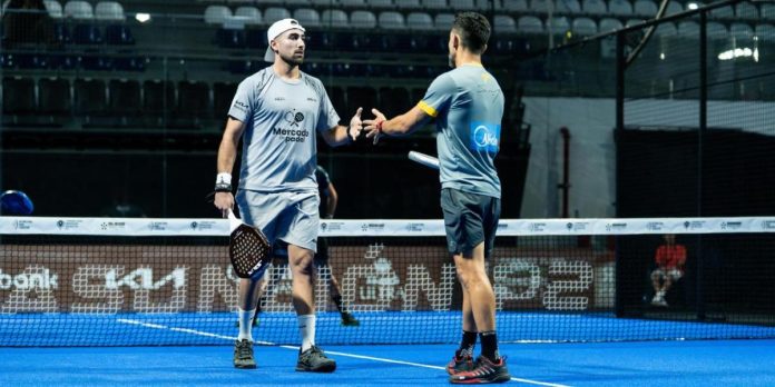 sanyo-y-chozas-sufren-en-su-debut-en-el-asuncion-p2:-asi-fue-el-estreno-de-la-pareja-en-premier-padel